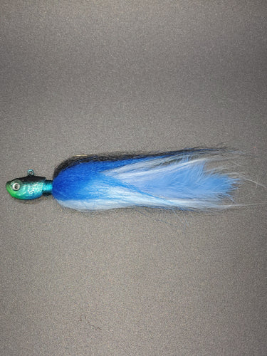 Black & Blues Shiner Hair Jig