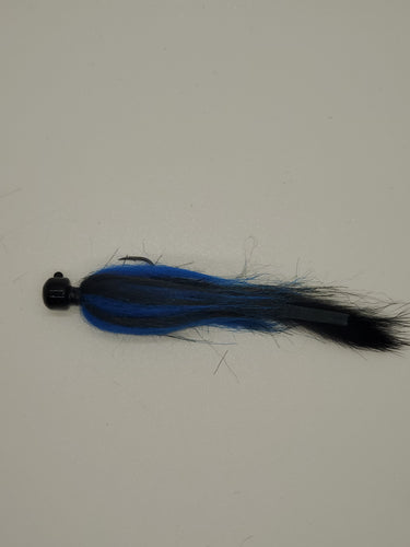 Black & Blue Ned Hair Jig