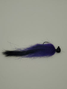 Black & Purple Ned Hair Jig