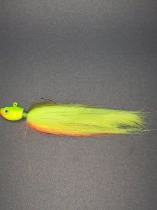 Neon Fire Shiner Hair Jig